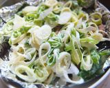 椎茸のネギマヨ トースター焼き つまみ作り方4写真
