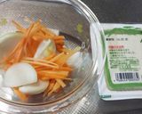 豆腐とツナのオイマヨ炒め作り方1写真