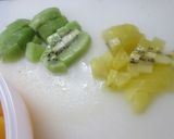 フルーツの寒天寄せ作り方3写真