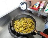 明太子屋の簡単♪パパッと高菜チャーハン作り方4写真