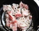 豚バラ肉の甘辛炒め♪作り方2写真