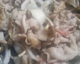 豚バラ肉の甘辛炒め♪作り方3写真