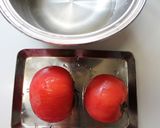 ズボラなトマトの簡単湯むき^q^作り方2写真