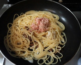 めんつゆで☆ツナとしめじの和風パスタ作り方3写真