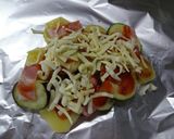 夏野菜の簡単&美味しいフリフリホイル焼き作り方10写真