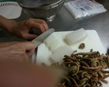 常備菜♪簡単こんにゃく油揚げゼンマイ煮物作り方3写真
