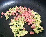 夏野菜♪イタリアンサモサ？サモサ風ピザ？作り方2写真