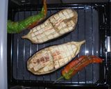 米茄子田楽みそで食べる万願寺唐辛子作り方3写真