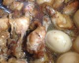 圧力鍋でホロホロ！子供も喜ぶ手羽元生姜煮作り方3写真