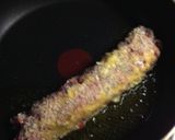 牛コマ肉でお洒落なまきまきカツレツ〜☆作り方5写真