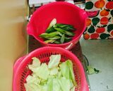 梅肉でさっぱり◎野菜と豚肉の和風炒め作り方2写真