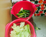 梅肉でさっぱり◎野菜と豚肉の和風炒め作り方2写真