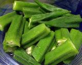 オクラのうぶ毛作り方4写真
