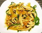 節約!鶏胸肉でチンジャオロース風作り方8写真
