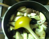 相性バツグン！ナスとひき肉のカレー作り方3写真