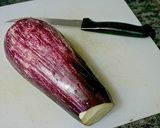揚げナスとトマトのシチリア伝統パスタ作り方1写真