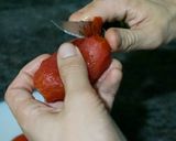 揚げナスとトマトのシチリア伝統パスタ作り方3写真