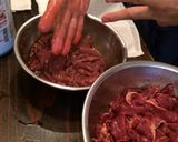 豚レバーとハツのピーマン炒め作り方3写真