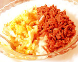 ★お手軽な半熟たまごとそぼろ丼★作り方5写真