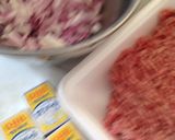 チーズインハンバーグ作り方1写真