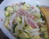 油あげと米粉で豆乳グラタン作り方1写真