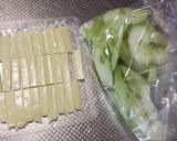 セロリとチー鱈作り方1写真