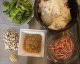 本格派?納豆レタス炒飯作り方1写真
