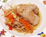 厚揚げの豚巻き煮作り方5写真