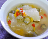 簡単◎夏野菜のコンソメスープジュレ仕立て作り方7写真