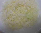 豚ばら薄切り肉のニンニク醤油焼き一味絡め作り方5写真