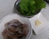 しそたっぷりイカのさっと炒め作り方1写真