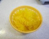 そうめん瓜の酢の物作り方3写真