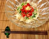 夏野菜deぶっかけそうめん作り方5写真