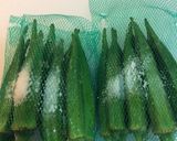 鶏胸肉とオクラのマスポン和え作り方2写真