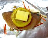 塩レモンでさわらのホイル焼き作り方3写真