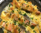 簡単・豪華！美味しい 鮭のマヨ焼き作り方4写真