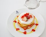 たっぷり苺のパンケーキ作り方7写真
