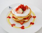 たっぷり苺のパンケーキ作り方6写真