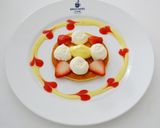 たっぷり苺のパンケーキ作り方5写真