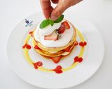 たっぷり苺のパンケーキ作り方8写真