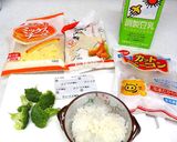 テケトー料理５☆簡単ヘルシー！豆乳ドリア作り方1写真