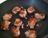 豚コマ団子の味噌炒め作り方3写真