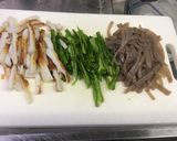 肉の代わりに蒟蒻と竹輪でヘルシー青椒肉絲作り方1写真