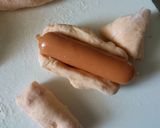 tomato生地の イカ＆向日葵パン作り方6写真