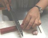 介護食　たこカルパッチョ作り方2写真