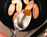 魚肉ソーセージのカレー粉炒め♪作り方4写真