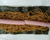 夏休みお弁当2014①作り方2写真