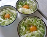 巣ごもり卵☆レンチンおかず作り方3写真
