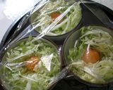 巣ごもり卵☆レンチンおかず作り方4写真