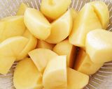 じゃがいもと油揚げのシンプル煮物作り方1写真